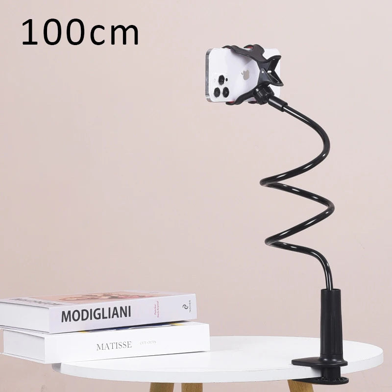 Support Téléphone Portable 360° - Pince Flexible Bureau et Lit pour iPhone Samsung Xiaomi