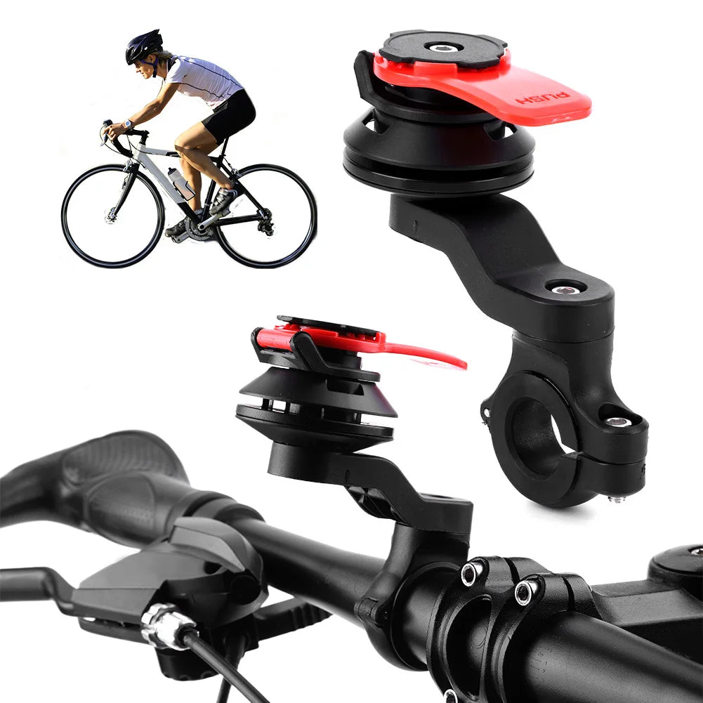 Support Téléphone Moto Vélo 360° Anti-Choc - Guidon Navigation GPS Universel