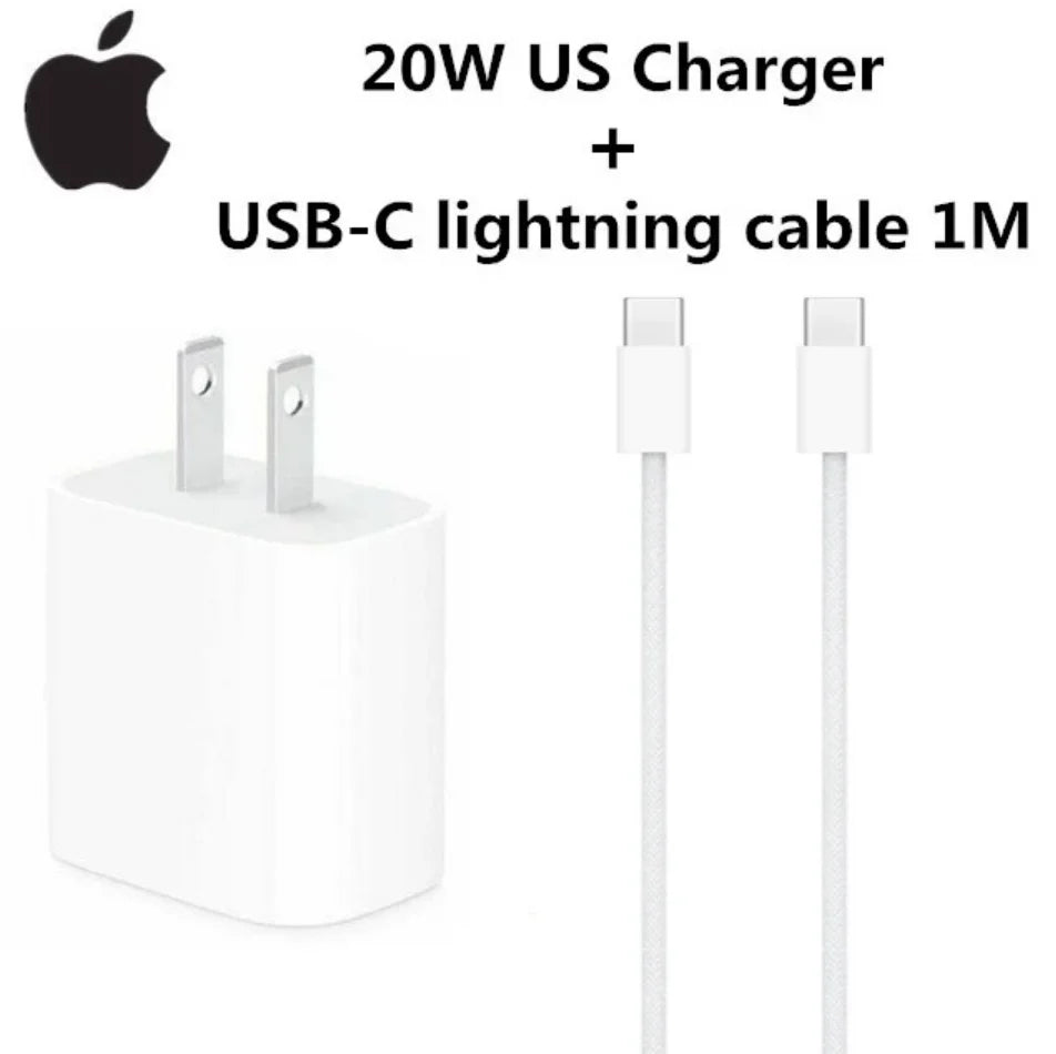 Chargeur Apple Original Type-C Magnétique Sans Fil USB-C 20W Charge Rapide pour iPhone 17 Pro Max 17 16 15 14 13 12