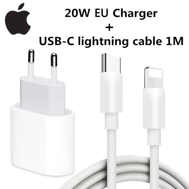 Chargeur Apple Original Type-C Magnétique Sans Fil USB-C 20W Charge Rapide pour iPhone 17 Pro Max 17 16 15 14 13 12