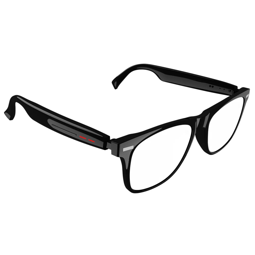 Lunettes Caméra avec Télécommande - Lunettes Sport Outdoor avec Caméra, Audio Open-Ear, Micro & Haut-Parleurs pour Homme & Femme